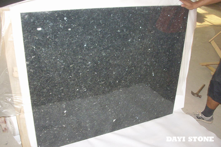 Paving Granite Emerald Pearl Surface Polished others sawn 80x80x3cm